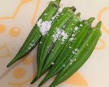 超簡単！オクラの肉巻き！作り方1写真
