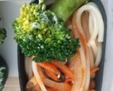 ピリ辛ソースと塩麹納豆和えパスタ作り方2写真