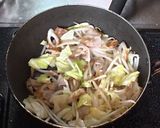 残り物のカレーでオムカレー焼きそば作り方2写真