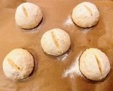 玄米甘酒と玄米ご飯の丸パン作り方3写真