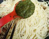 ベーコンとしめじのジェノベーゼ作り方5写真