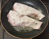 フライパンで焼くだけ♡ぶりのネギポン酢作り方2写真