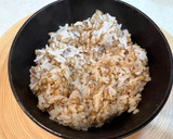 千代の一番だしでとろろ汁掛けもち麦ごはん作り方7写真