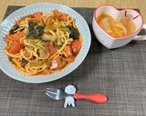 たまねぎとにんじんのスープ作り方4写真