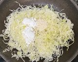 ワンパン！簡単キャベツだけチヂミ作り方1写真