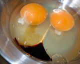 超簡単 キャベツと玉ねぎの満腹ふわ玉焼き作り方2写真
