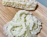 白ゴーヤdeかんたん酢の物作り方1写真