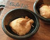 簡単おつまみあと一品♡甘辛巾着お揚げ玉子作り方6写真