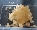 ホタテ卵のらっきょう塩こうじ作り方2写真