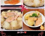 道産子の味?☆ほっこり鮭じゃが♪石狩鍋風作り方44写真