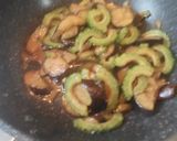 簡単🌟ゴーヤとなすの味噌炒め作り方8写真