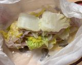 レンジで楽チン☆豚と白菜の重ね蒸し作り方6写真