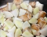 手羽元と大根ののり塩バター煮作り方4写真