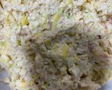 豆腐と鶏胸肉でヘルシーお好み焼き作り方5写真