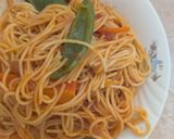簡単★市販ソースで「ナポリタンパスタ」作り方3写真