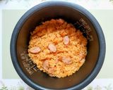 簡単昼食！ワンプレート炊飯器オムライス作り方4写真