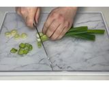 蓮根と長ねぎの落とし揚げ★動画あり★作り方1写真