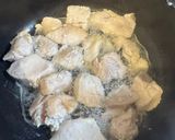🌟簡単柔らか鶏胸ぽん酢炒め作り方3写真
