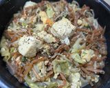春の食べる野草「つくし」の　玉子とじ　　作り方3写真