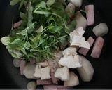 春の七草とかぶのホットサラダ作り方5写真