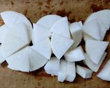 大根 きのこ 枝豆♪ 鶏ささみ肉の 煮物✿和食✿作り方1写真