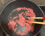まいたけ×合いびき肉味噌風作り方1写真