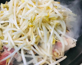 豚こまぎれ肉＆もやしのとんぺい焼き作り方2写真