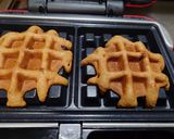 簡単美味！♬米粉の黒糖＆きな粉ワッフル♬作り方2写真