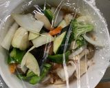 肉無チクワ洋風アジアン焼きそば味野菜炒め作り方12写真