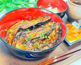 とろける旨さ🍆茄子のうなぎ蒲焼き風なす丼作り方9写真