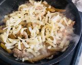 ＼ふきの／しょうが焼き●ネギマヨチーズ作り方5写真