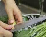 ほうれん草と油揚げのおかか和え作り方1写真