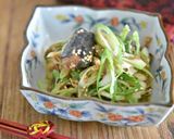 長ネギとサバ味噌缶の簡単和え物作り方3写真