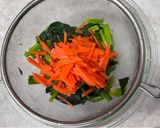 時短　ほうれん草の胡麻和え作り方5写真
