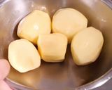 究極の背徳！ポテサラ with カレー作り方1写真
