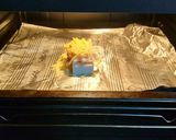 鮒寿司の飯、チーズオン焼き餅の磯辺巻き作り方3写真