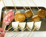 おうちで簡単☆串カツ(串揚げ)揚げ焼き！作り方1写真