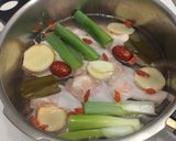圧力鍋で簡単！手羽元の参鶏湯作り方3写真