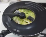 白菜と豚バラのミルフィーユ　柚子風味作り方6写真
