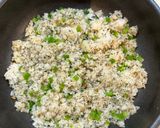 バジル香る☆アンチョビガーリック炒飯作り方3写真