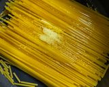 レンジで簡単 半折りパスタのモチモチ茹で方作り方3写真