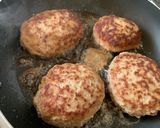 ついにできた！チーズインハンバーグ作り方5写真