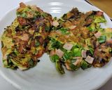 九条ねぎとハムの玉子焼き味付は塩こんぶ作り方6写真