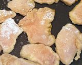 キャベツと鶏むね肉のオイスター炒め作り方3写真