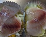 給食の「魚のみそマヨ焼き」♡野菜も一緒作り方6写真
