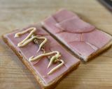 なんてズボラなサンド！ハムだけサンド作り方7写真