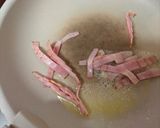 ほうれん草とベーコンの卵とじ🥚作り方2写真