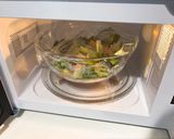 レンジで簡単！小松菜と鶏むね肉の生姜蒸し作り方5写真