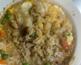 全てレンジ洋風さっぱり赤味噌味炒飯弁当作り方11写真