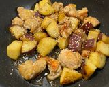 できた！うまいやつ。鶏さつまいも作り方4写真